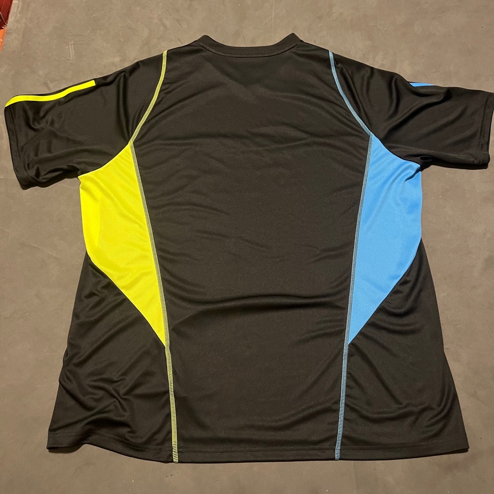 Adidas Arsenal FC 2023-24 Training Tiro Jersey Mens 2XL Black Yellow Slim Fit - Picture 2 of 8